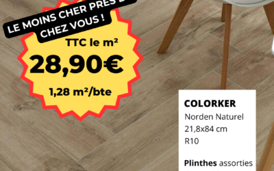 CARRELAGE EFFET PARQUET